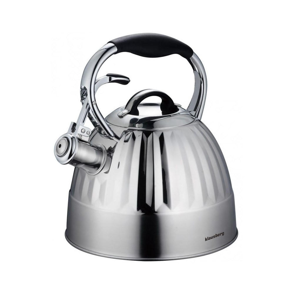 WASSERKESSEL Silber 20/20/26 cm KB7479 - Silberfarben, Metall (20cm) - Klausberg 