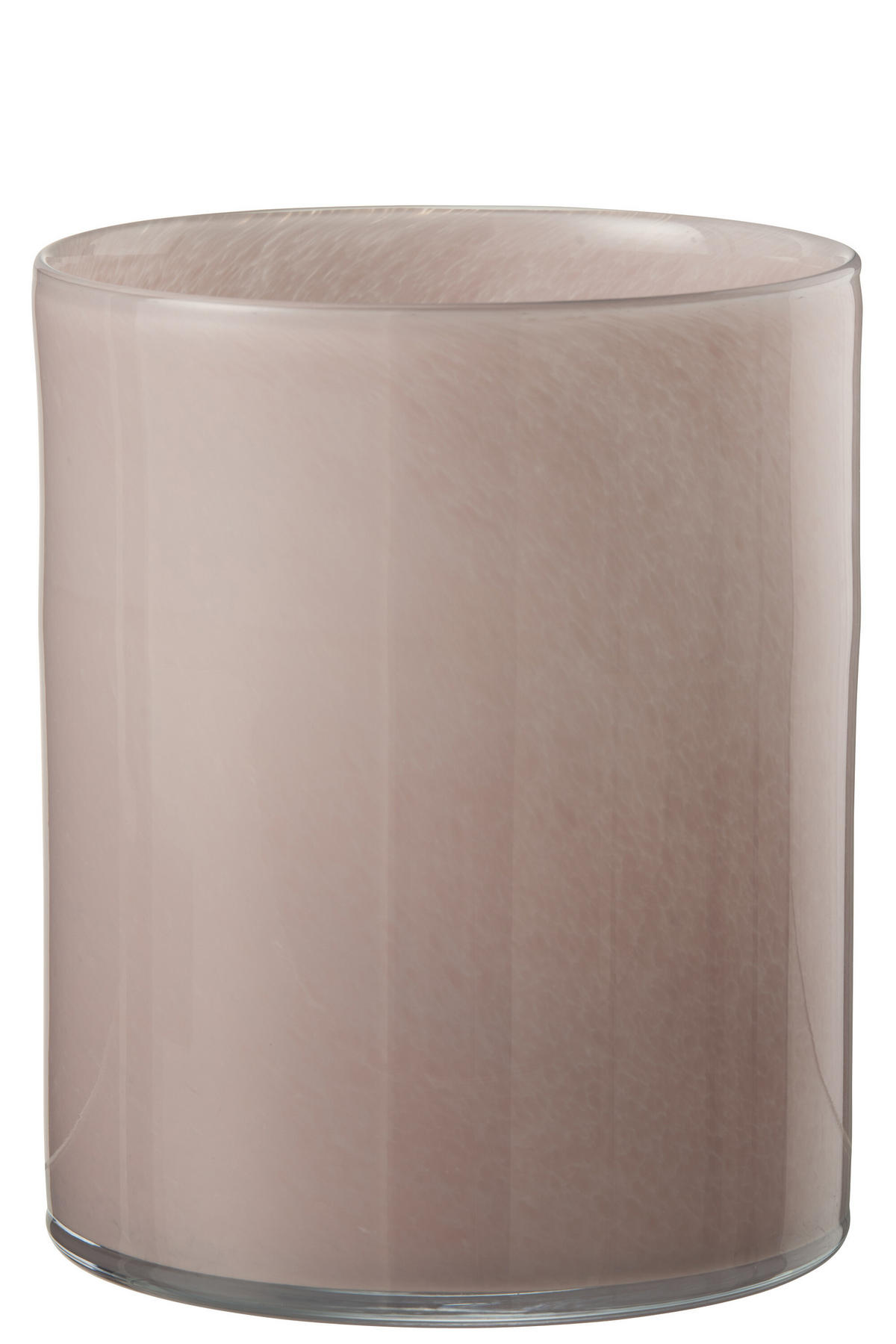 KERZENHALTER JADE - Glas - Rosa - L - Pink, Glas (15/18cm) - J-Line