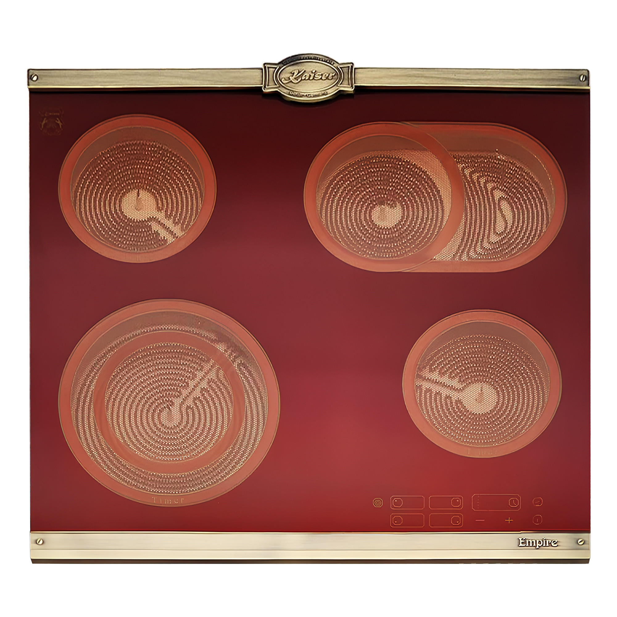 GLASKERAMIK Kochfeld - Bordeaux, Keramik (59/5.5/52cm) - Kaiser Küchengeräte