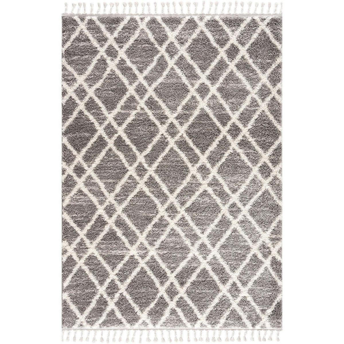 HOCHFLOR-TEPPICH Pulpy 540 Taupe 200x290 cm - Grau, Textil (200/290cm) - carpet city