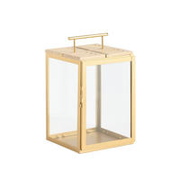 LATERNE Mirt - Goldfarben, Metall (24/40/23cm) - home&you