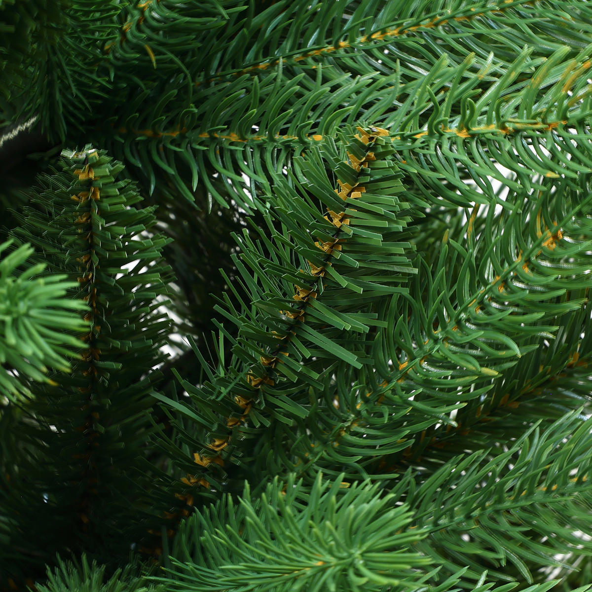WEIHNACHTSBAUM 185 cm in Fraser-Tannen-Optik mit Metallständer - Grün, Kunststoff (185cm) - Hometopia