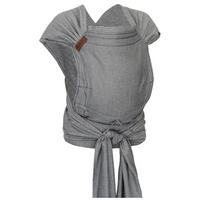 BABYTRAGE Hop-Tye Advanced - Dunkelgrau/Weiß, Textil (26.5/7.2/38.5cm) - Hoppediz