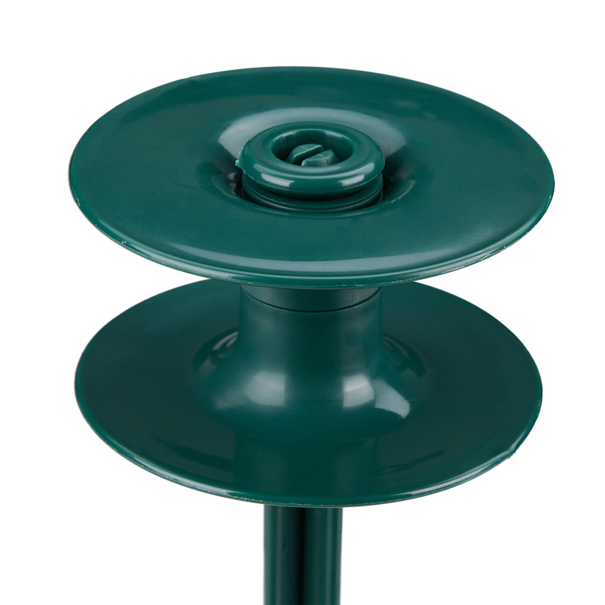 6xSCHLAUCHFÜHRUNG - Dunkelgrün, Kunststoff (9/24/9cm) - Relaxdays