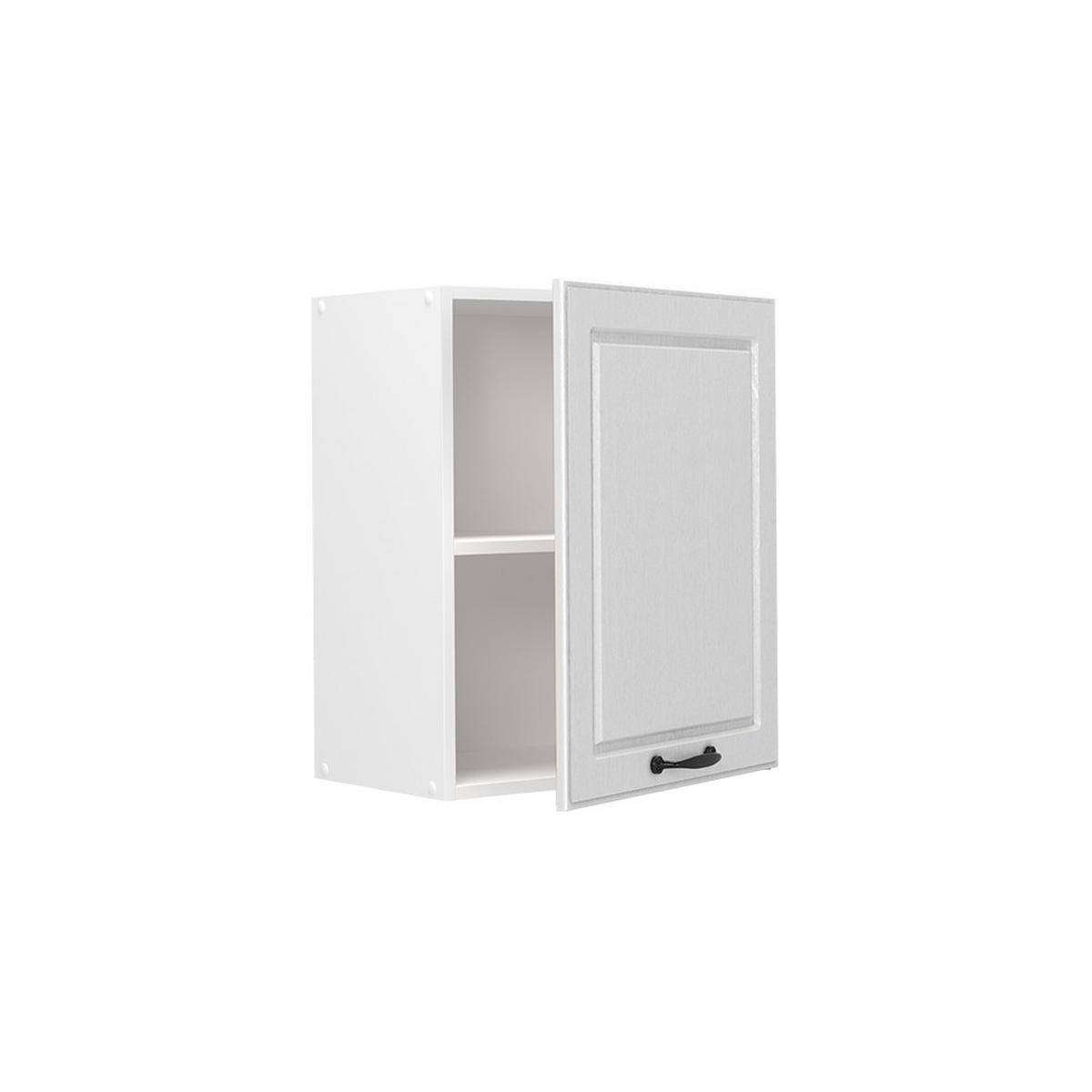 HÄNGESCHRANK R-Line, Weiß Landhaus/Weiß, 50 cm - Weiß, Holzwerkstoff (50/60/31cm) - Vicco