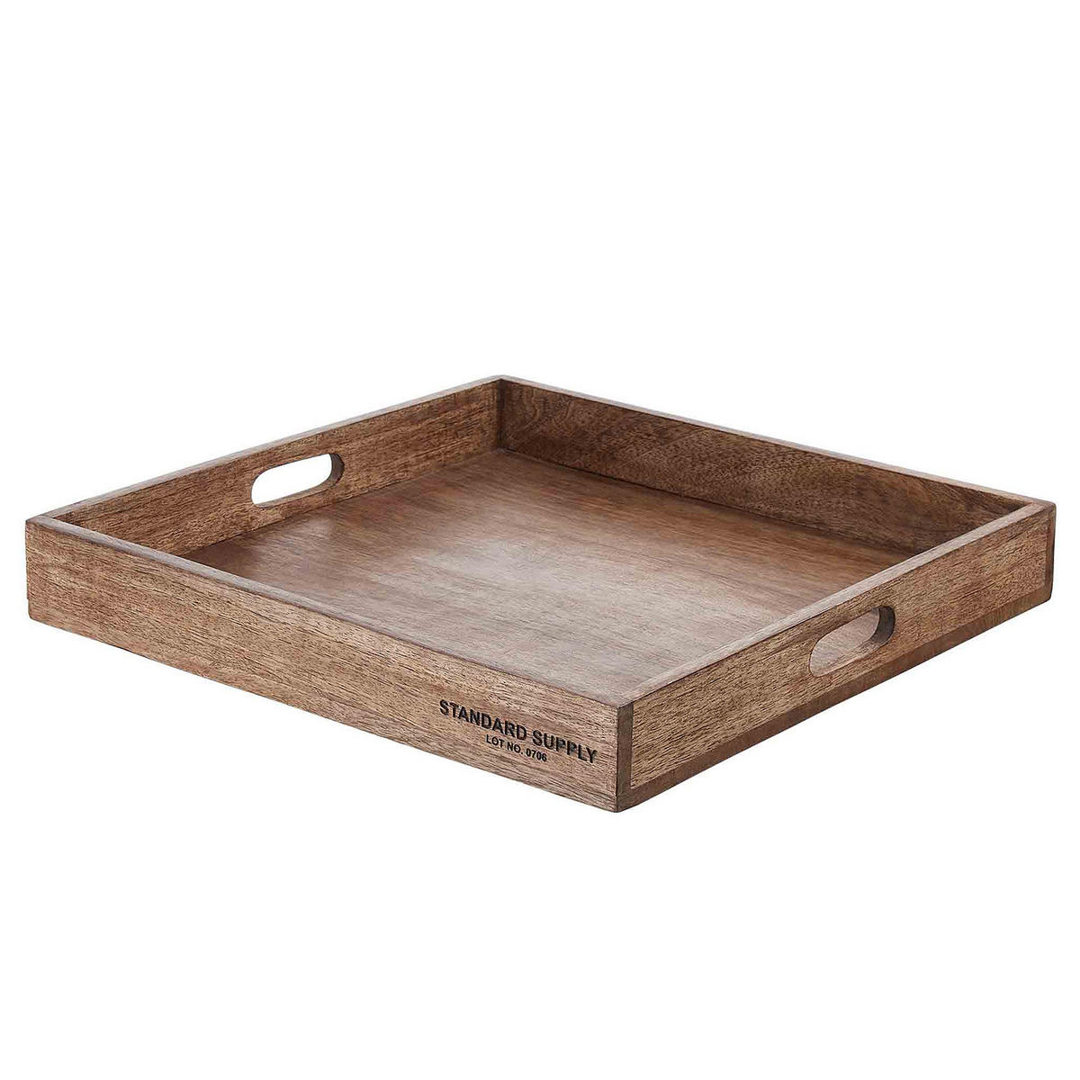 TABLETT Standard Supply - Braun, Holz (5cm) - Butlers