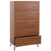 KOMMODE Walnuss Dekor - Walnussfarben, Holzwerkstoff (80/145/44cm) - MCW
