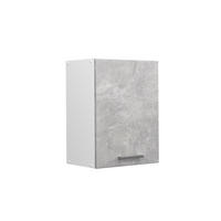 HÄNGESCHRANK R-Line Beton 45 cm - Schieferfarben/Hellgrau, Holzwerkstoff (45/60/31cm) - Vicco