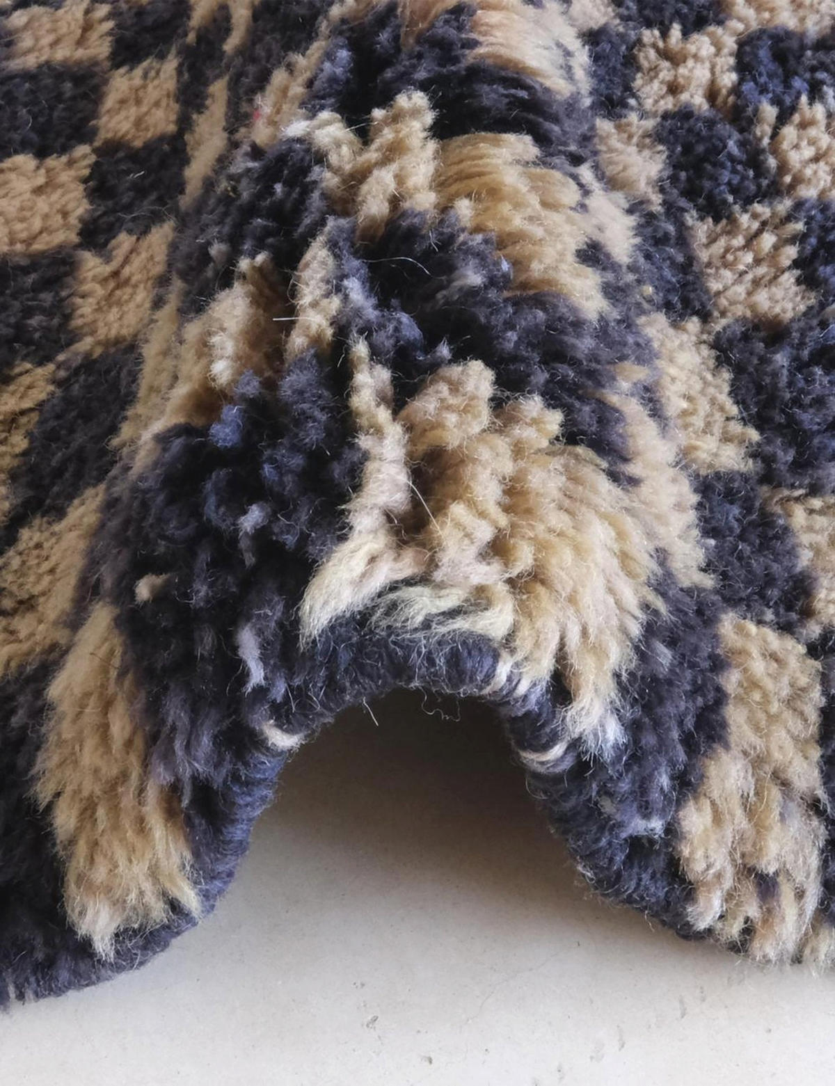 BERBERTEPPICH aus reiner Wolle 90x 313 cm - Beige, Naturmaterialien (90/313cm) - AFK Living