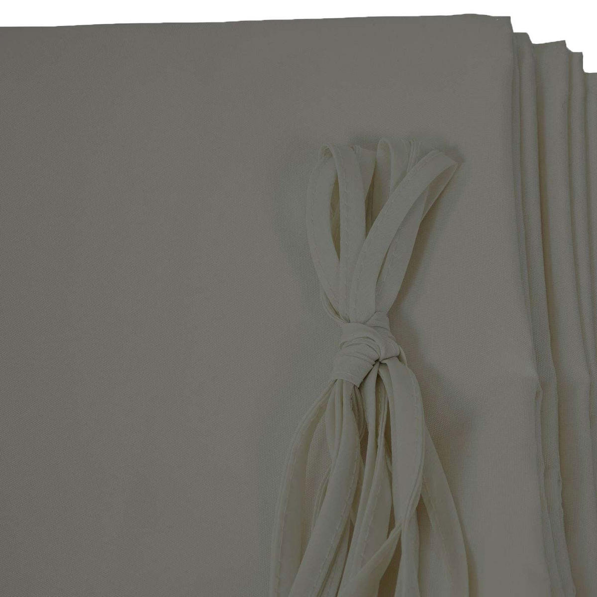 ERSATZDACH Pergola Baia 3x4m 272x596cm Taupe - Taupe, Textil (272/1/596cm) - BERLINLODGE