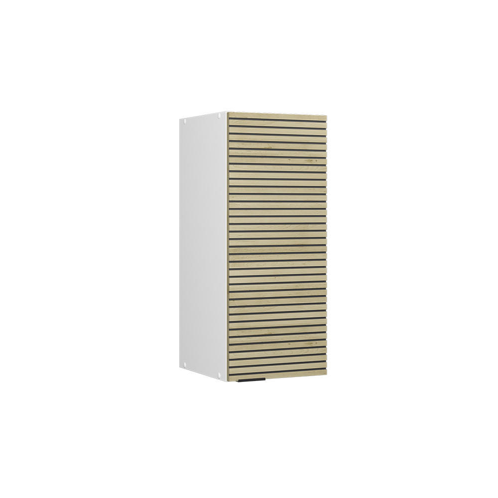VÄGGSKÅP Fame-Line Ekpanel 30 cm Ekfärgad, Vit 72/30/34.1 cm