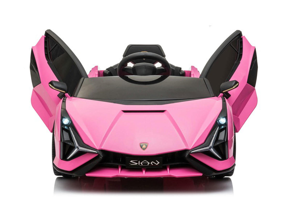KINDER ELEKTROAUTO Lamborghini Sian pink - Pink, Kunststoff (108/62/40cm) - TPFLiving