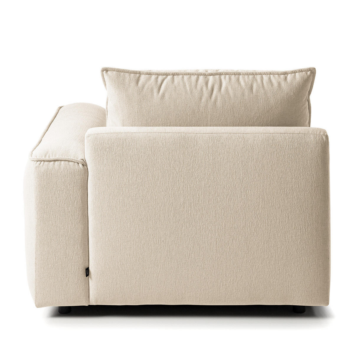MODULLONGCHAIR - Beige, Holz/Textil (170/82/105cm) - home24