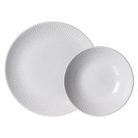 TAFELSERVICE Banda Weiß 12er Set - Weiß, Keramik (1/1/1cm) - Ritzenhoff Breker