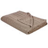 DECKE Braun 150 x 200 cm Daulet - Braun, Textil (150/200cm) - Beliani