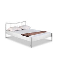 METALLBETT Hanna / 160 x 220 cm / weiss - Weiß, Metall (160/220cm) - BED BOX