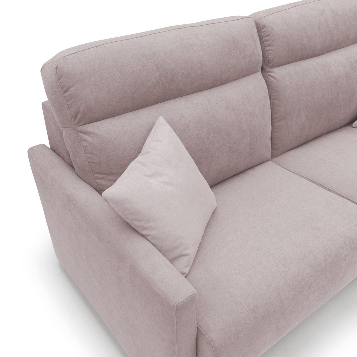 SCHLAFSOFA Margot - Rosa, Textil (156/102/97cm) - Divani.store