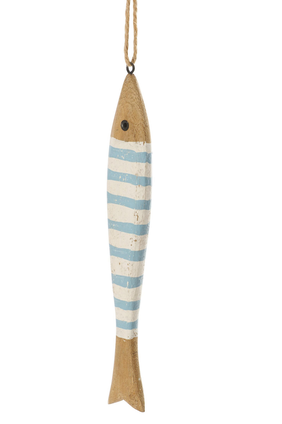 GIRLANDE FISCH - Blau, Holz (3/1.5/175cm) - J-Line
