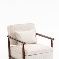 SESSEL 83/66/73 cm weiß aus Samt mit Stauraum und Lendenkissen - Weiß, Textil (66/73/83cm) - OKWISH