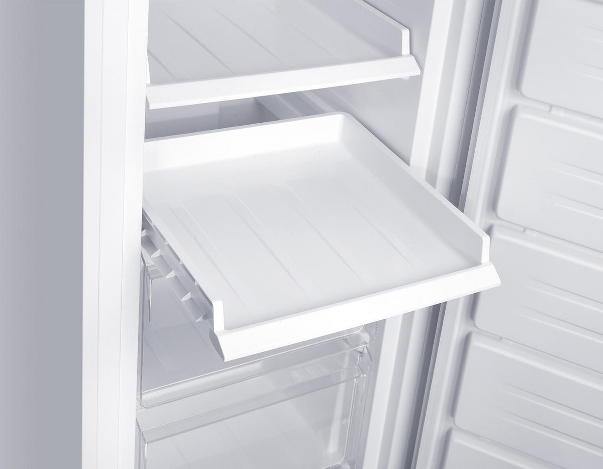 GEFRIERSCHRANK No Frost, groß - 204L Nutzinhalt, 4-Sterne Gefrieren, Super-Frost-Funktion, weiß - Weiß, Kunststoff/Metall (54/170.5/60cm) - homeX