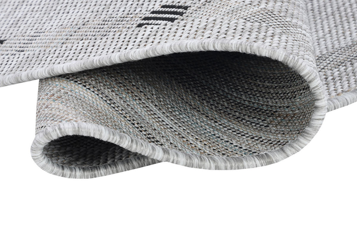 TEPPICH MELISSA Grau 200/200 cm - Grau, Kunststoff (200/200cm) - Tapiso