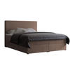 BOXBETT 140x200 cm mit Topper - Braun, Holzwerkstoff/Textil (140/200cm) - Idohome
