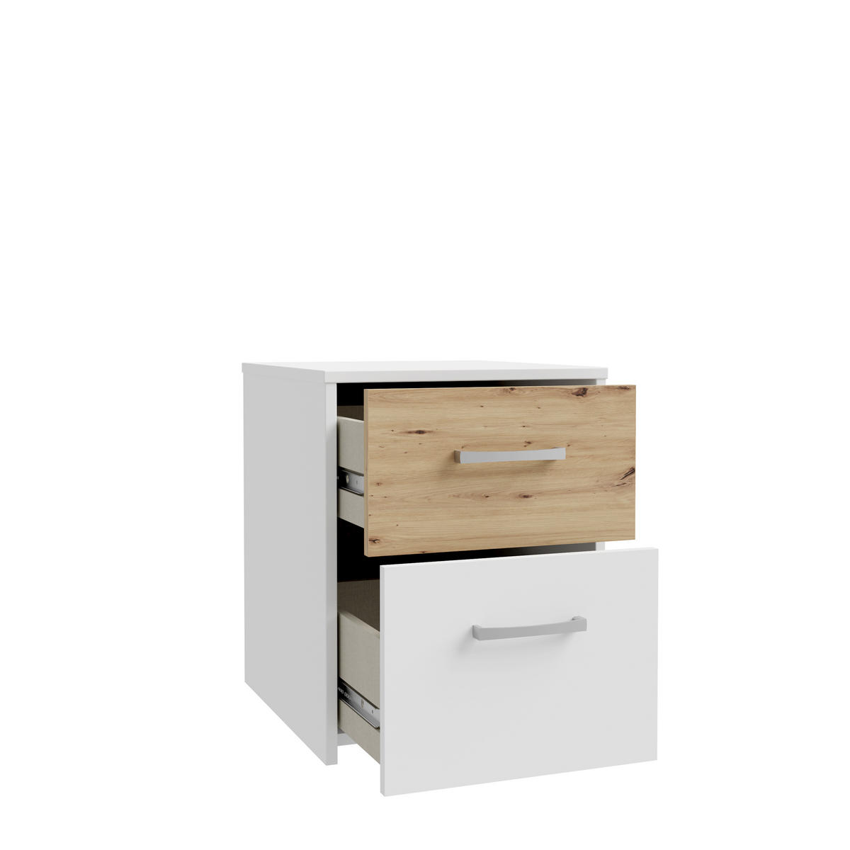 JUGENDZIMMER Culgoa in Weiß und Artisan Eiche 6 teilig - Weiß/Braun, Holzwerkstoff (80/200/120cm)