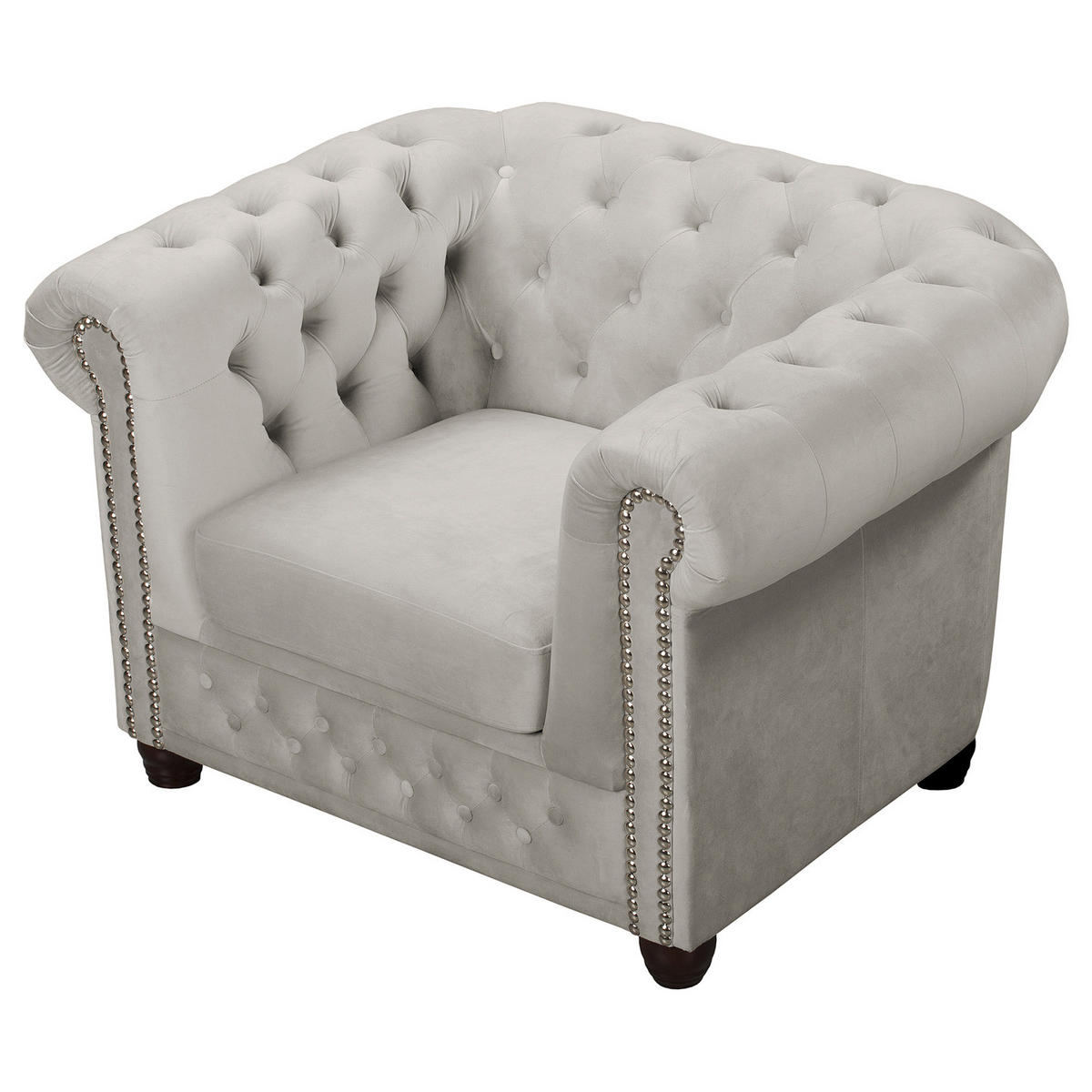 SESSEL - Kaschmir/Buchefarben, Holz/Buchenholz (104/72/86cm) - home24