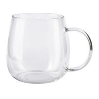 HRNEK Peter Clear, 400 ml, 7,5/11,5/9,5 cm, borosilikátové sklo, čirá - průhledná, sklo (0.4L) - Mondex