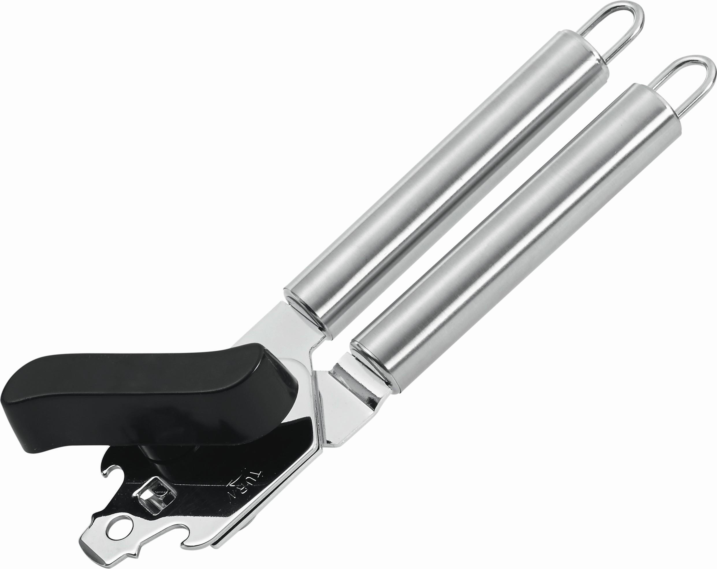 DOSENÖFFNER Dani aus Edelstahl - Schwarz, Metall (20.5cm) - Modern Living