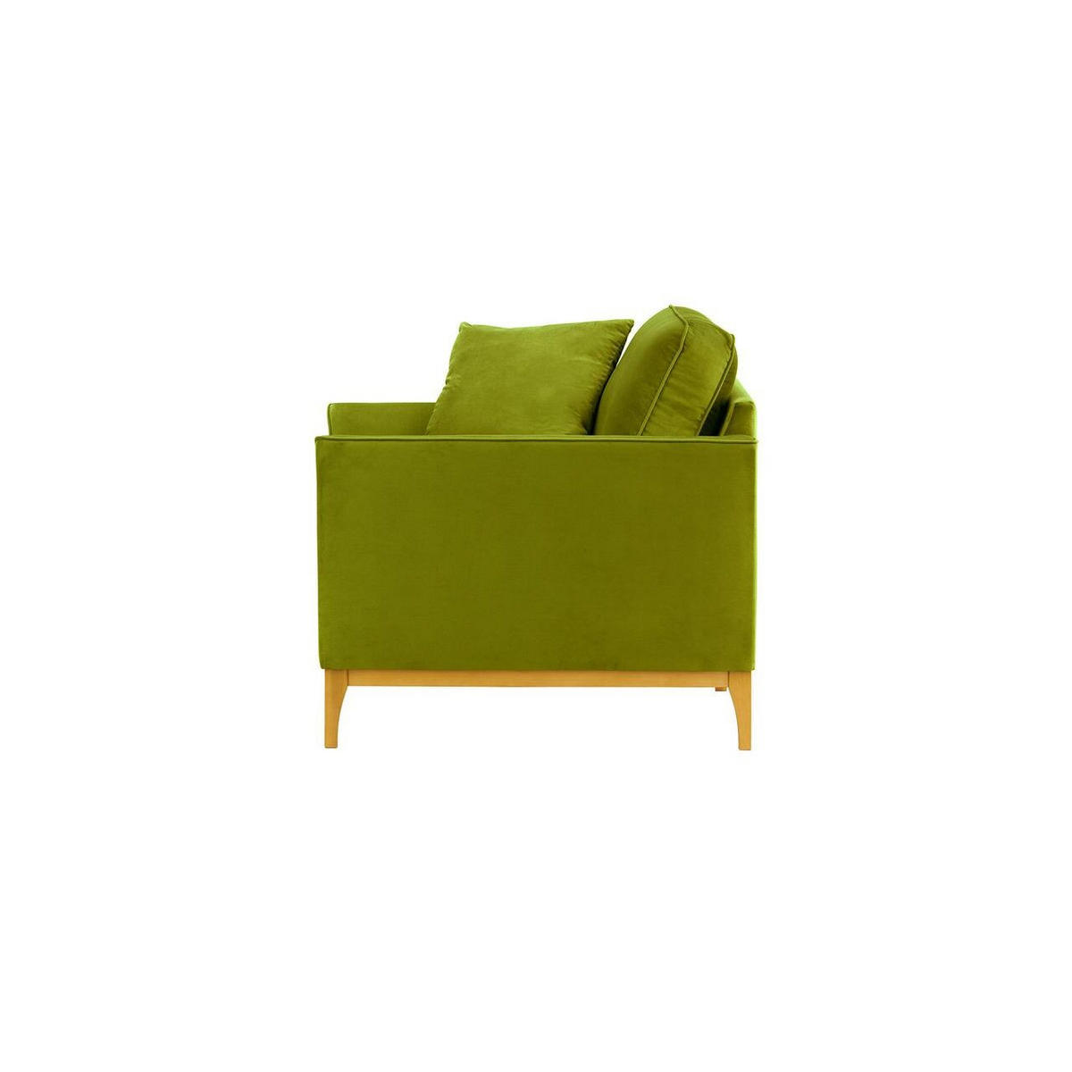 SESSEL Linara-Velluto 9 - Olivgrün, Holz/Textil (81/91/95cm)