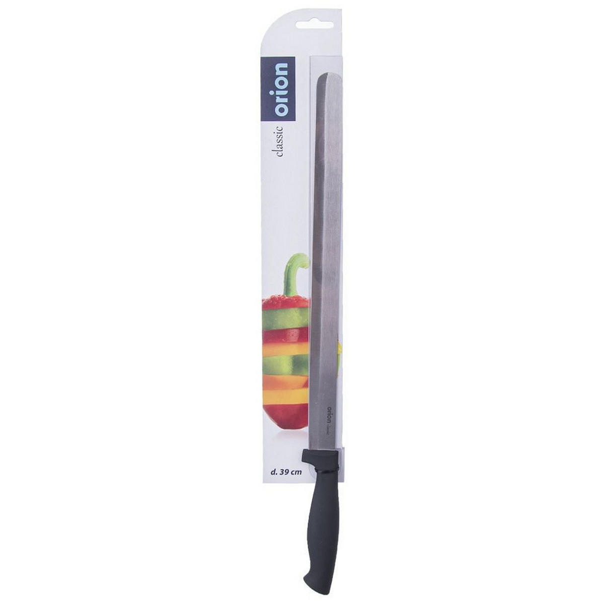 KUCHENMESSER CLASSIC Schwarz Silber - Schwarz, Metall (39cm) - Orion 