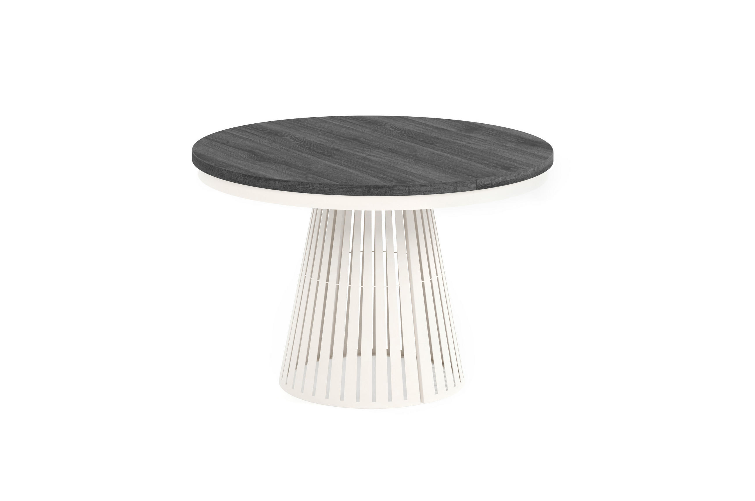 ESSTISCH Cone Bis - Kaschmir/Beige, Holzwerkstoff/Metall (120/120/76cm) - Meblini