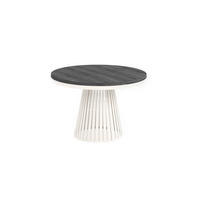 ESSTISCH Cone Bis - Kaschmir/Beige, Holzwerkstoff/Metall (120/120/76cm) - Meblini