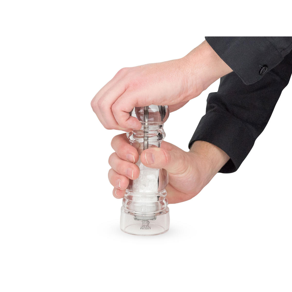 SALZMÜHLE Nancy 18cm Acryl Stahlmahlwerk - Transparent, Kunststoff (5.9/18/5.9cm) - PEUGEOT