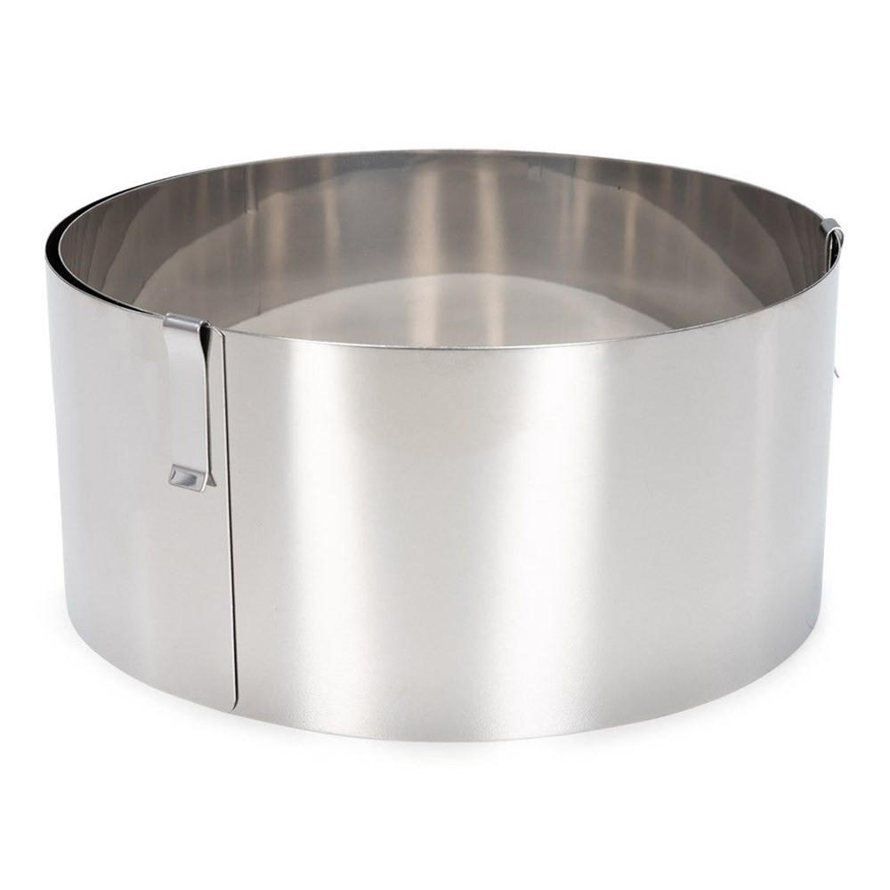 Patisse  Patisse Tortenring Silber 18x9x18 cm