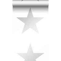 TAPETE großer Stern 53 cm x 10.05 m - Grau, Papier (53/0.1cm) - Origin Wallcoverings