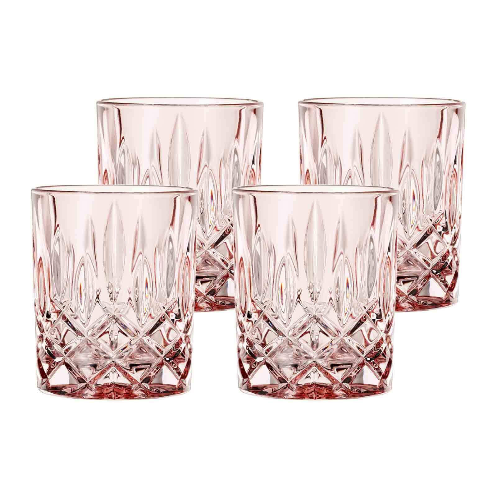 WHISKYBECHER Noblesse Fresh rosé 295 ml 4er Set - Rosa, Glas (0.295L) - Nachtmann
