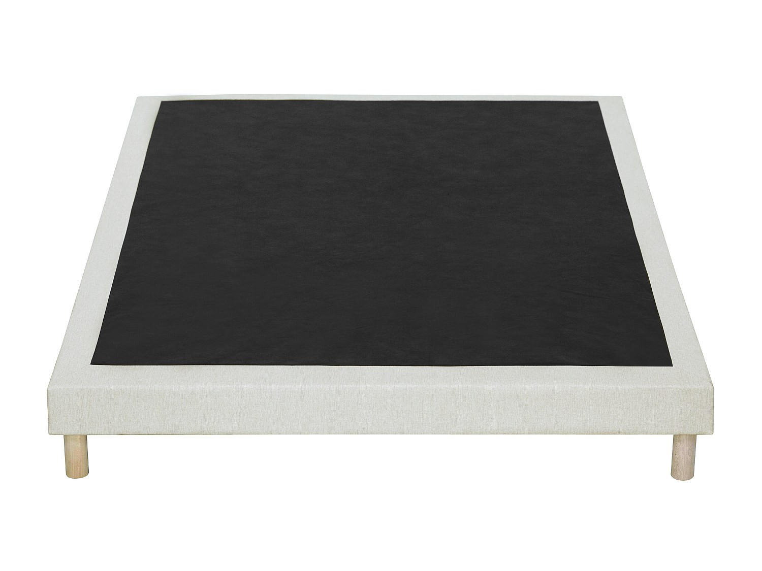 Vente-Unique Bettgestell Beige 160x200 cm