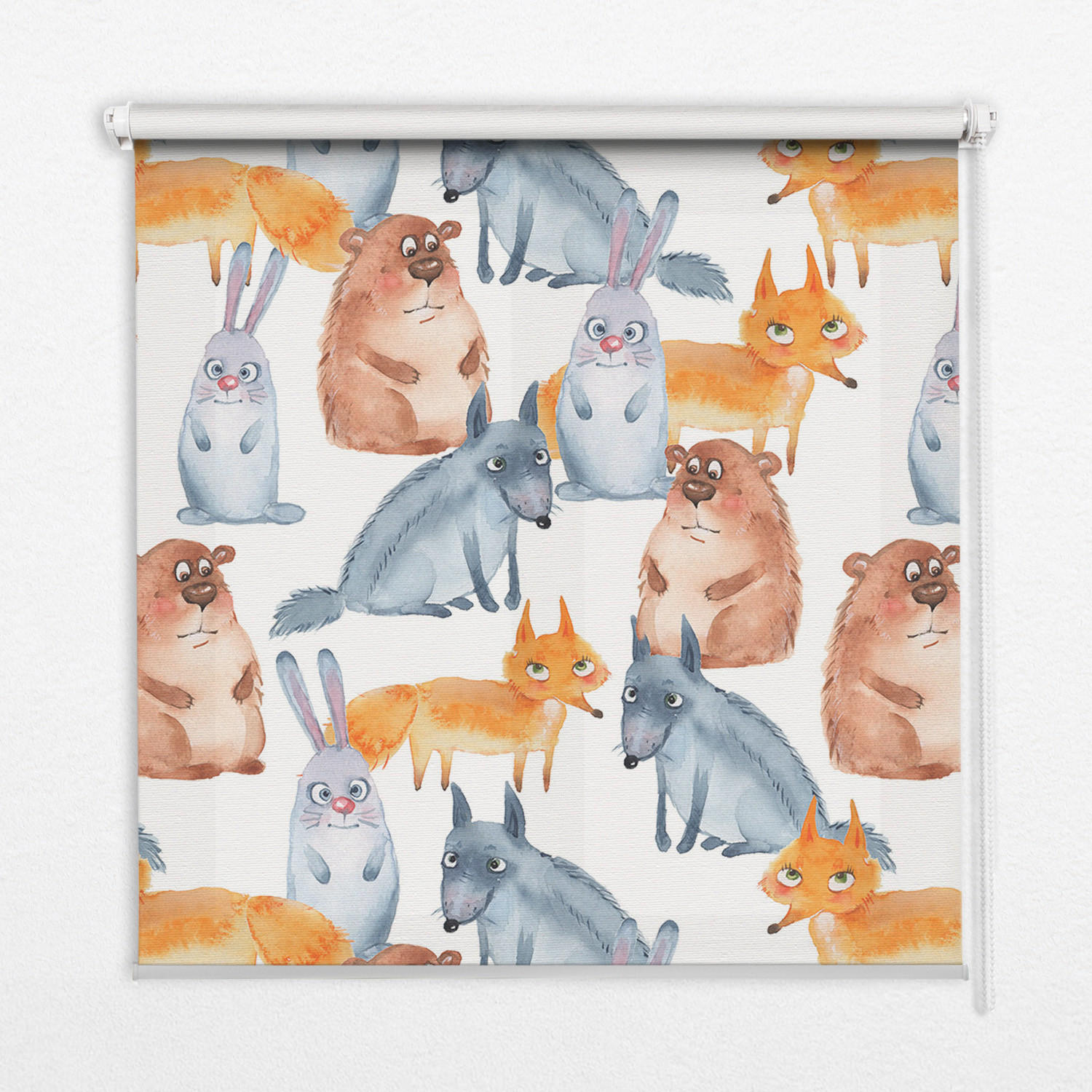 TULUP VNITŘNÍ roleta - okenní roleta - roleta - 100x180 cm - Zvířata