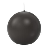 KUGELKERZEN Grau Ø 80 mm, 6 Stück - Grau, Paraffin (8/8/8cm) - Wiedemann Kerzen