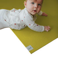 KRABBELMATTE 60cm X 100cm Mangogelb - Gelb, Textil (60/100cm) - Sanosoft