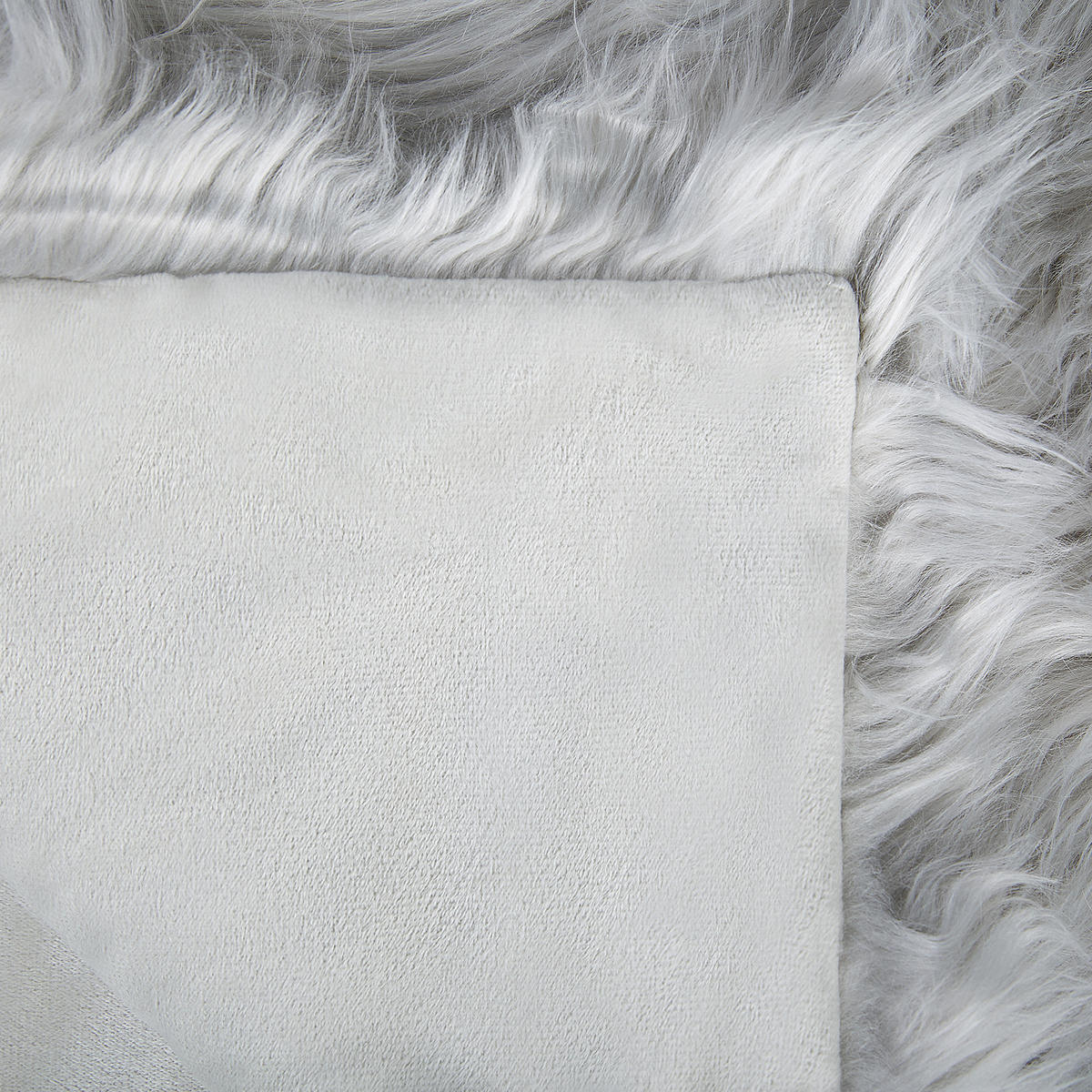 TAGESDECKE Grau 200 x 220 cm Delice - Grau, Keramik (200/220cm) - Beliani