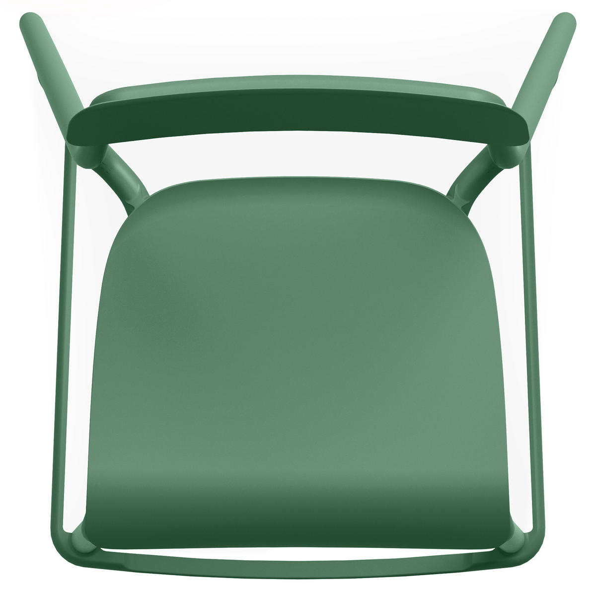 GARTENHOCKER GALIO, 2-er Set - Grün, Kunststoff (52/98.5/54.5cm) - KONSIMO®