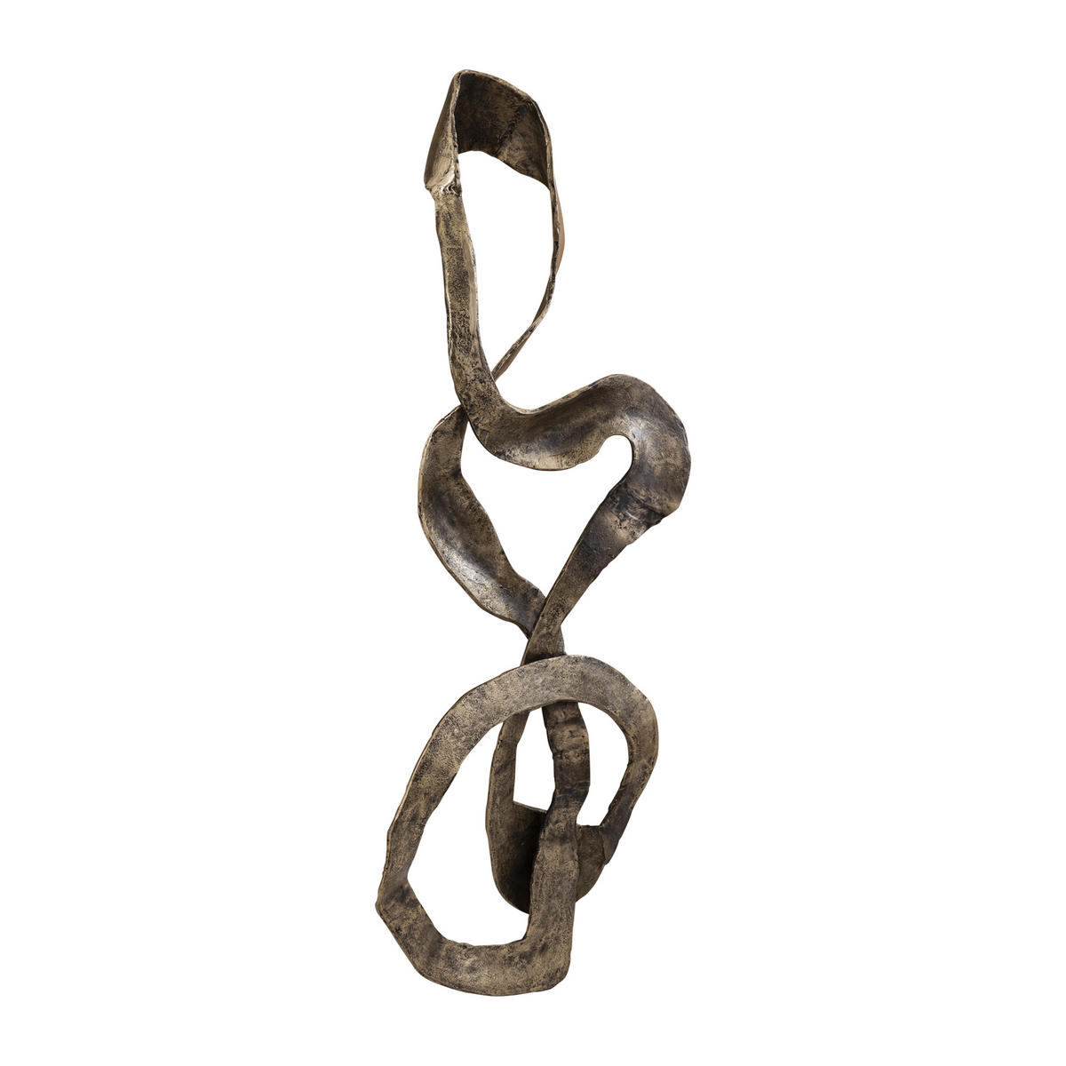 WANDPANEEL Neven Gold 116/50/16cm - Goldfarben, Metall (50/16/116cm) - PTMD Collection