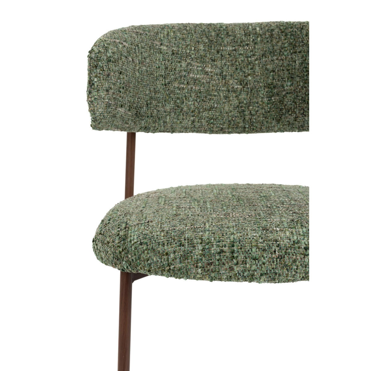 BARHOCKER Claes mit Rückenlehne 65 cm Grün - 2 er Set - Grün, Kunststoff (44/94/51cm)