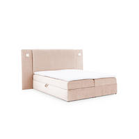 BOXBETT Marten überlänge Set.1 - Hellrosa, Holzwerkstoff/Textil (120/220cm) - Fun Möbel