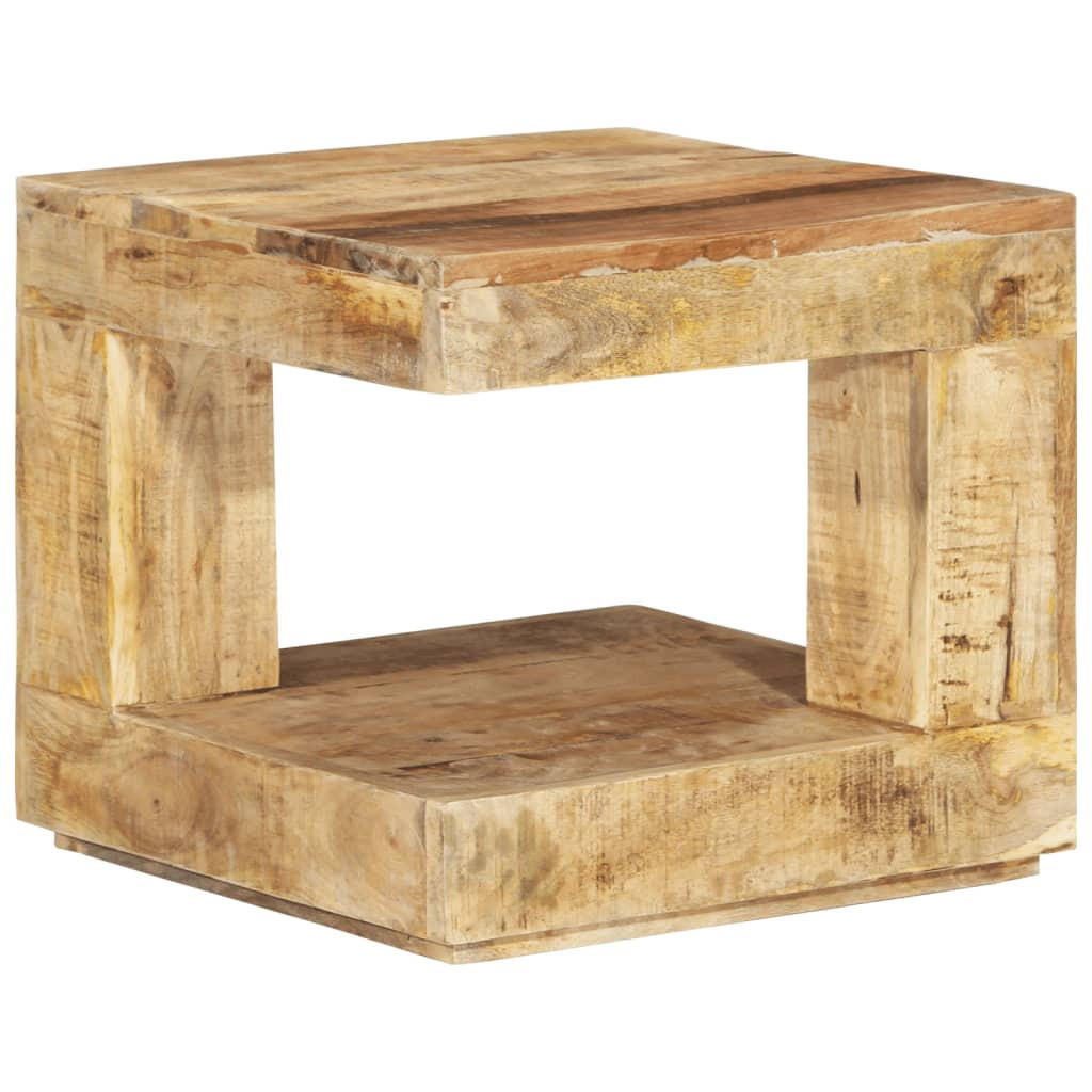 COUCHTISCH 45x45x40 cm Massivholz Mango - Braun, Holzwerkstoff (45/45/40cm) - furnicato
