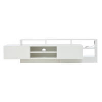 LOWBOARD in 190 x 40 x 48.5 cm, Weiß - Weiß, Holzwerkstoff (190/48.5/40cm) - KOMHTOM