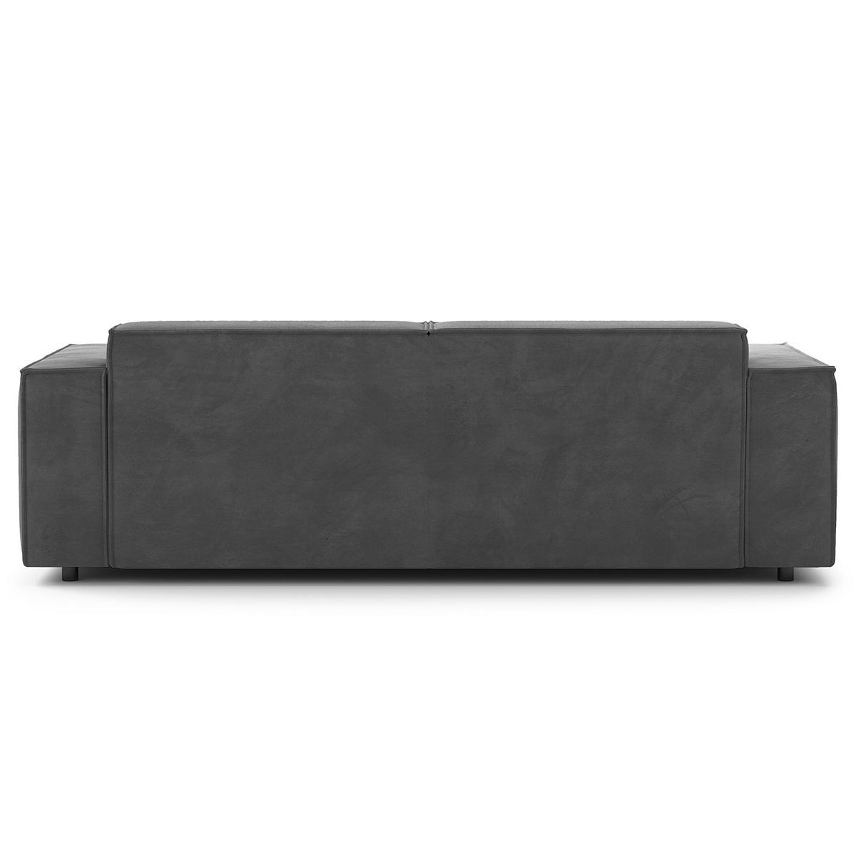 2,5-SITZER SOFA - Grau, Textil (223/70/96cm) - home24